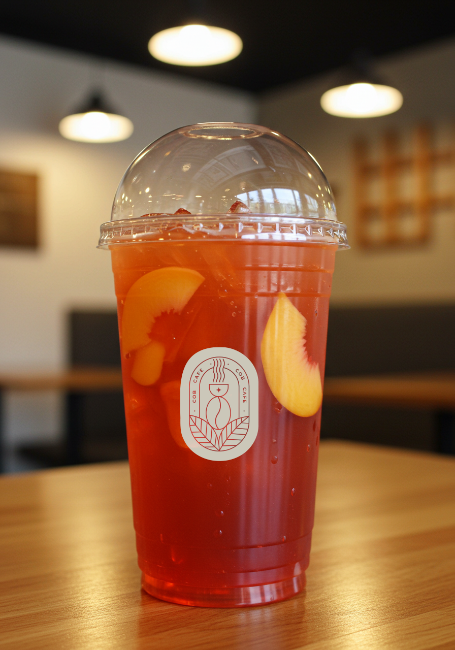 ‏الشاي المثلج الخوخ